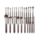 JESSUP Professional Makeup Brush Set Full Face Shimmer Brown 25pcs T511