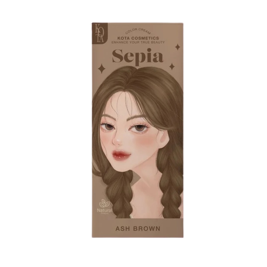 Kota Cosmetics Hair Color Cream Sepia 100 ml