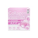 Fresh Dose Food Supplement with Collagen and Vitamins A, C, E, Strawberry Flavor