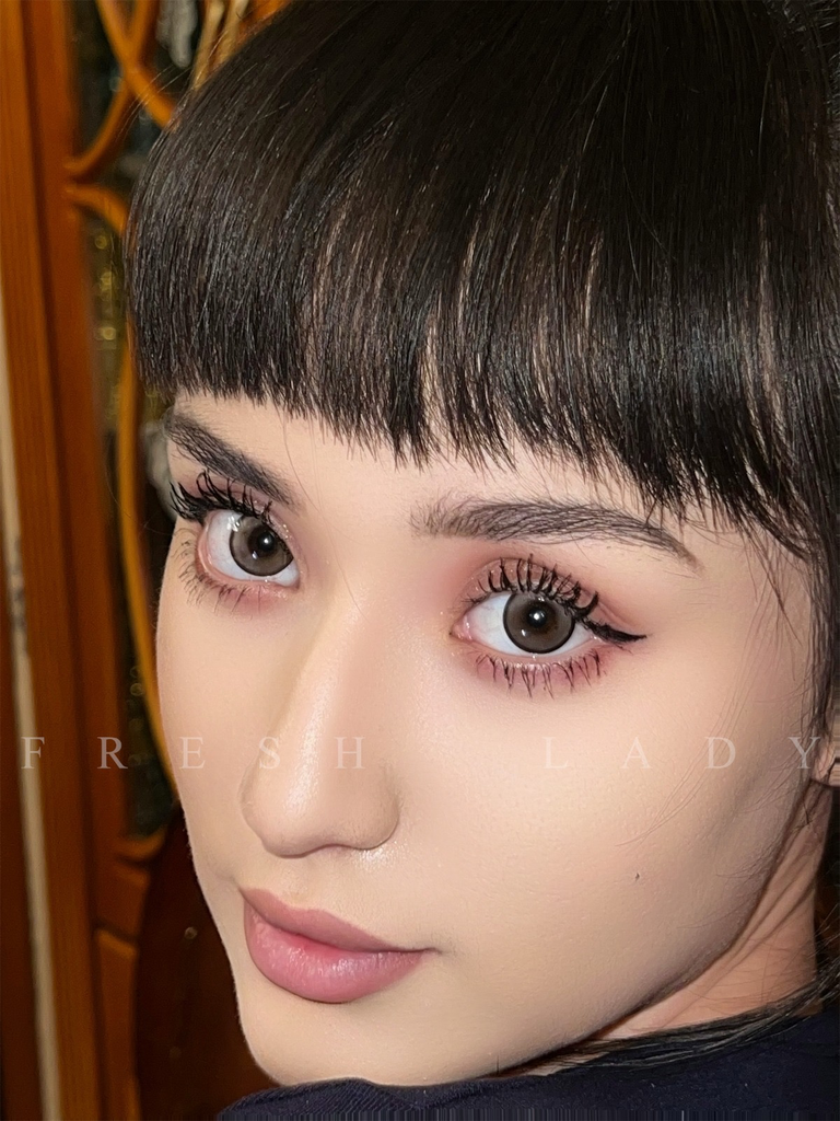 Fresh Lady contact lens -  Milk Coffee