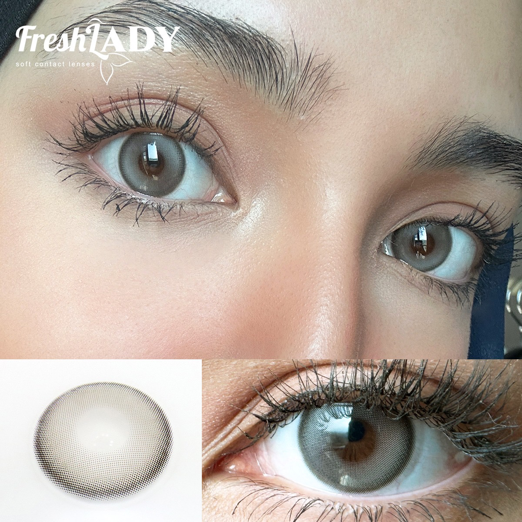 Fresh Lady contact lens -  Bejeweled Gray