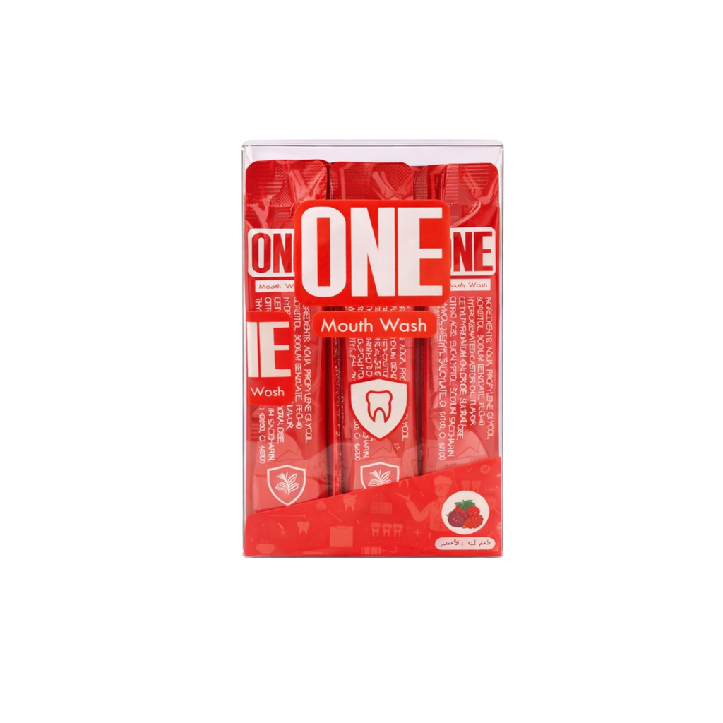 One Strawberry Mouth Wash - 20 bags