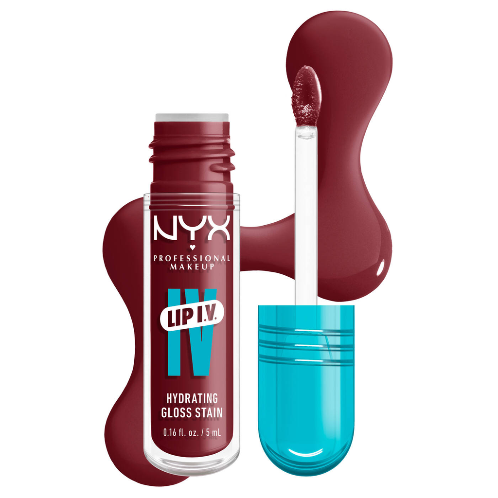 NYX Pro Makeup Lip IV Hydrating Gloss Serum Drippin In Rose 08
