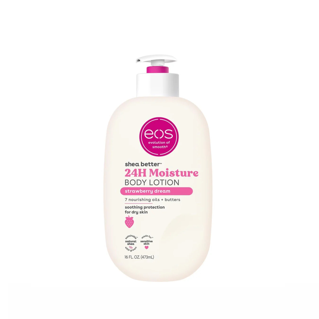 eos Shea Better Body Lotion 473ml – Strawberry Dream