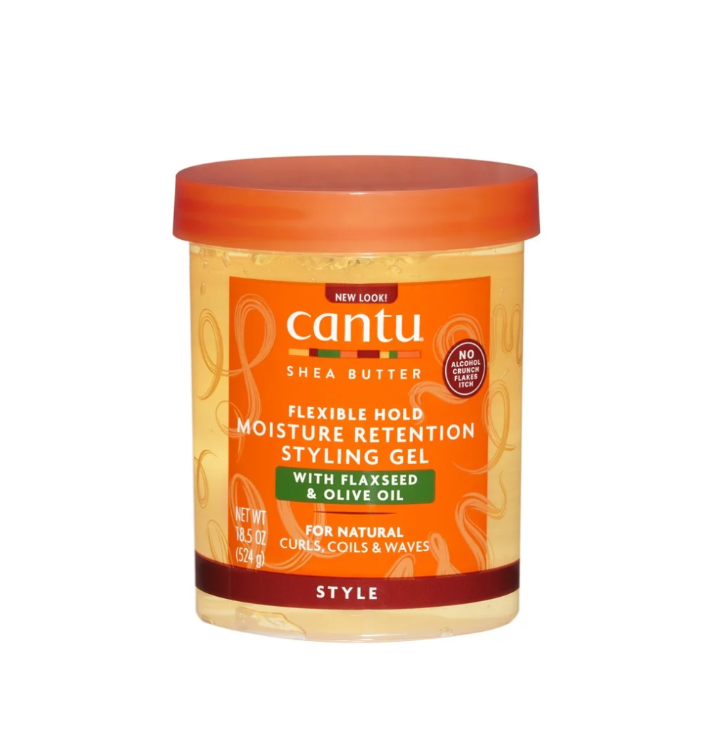 Cantu Flexible Hold Anti-shedding Styling Gel with Flaxseed Olive Oil  524gm