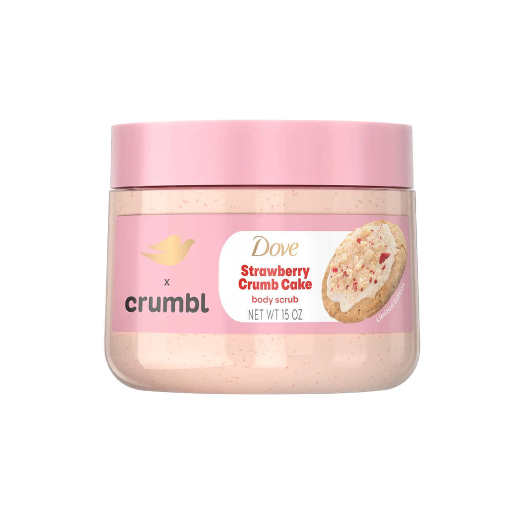Dove Exfoliating Body Polish Scrub 425g – Strawberry Crumb Cake