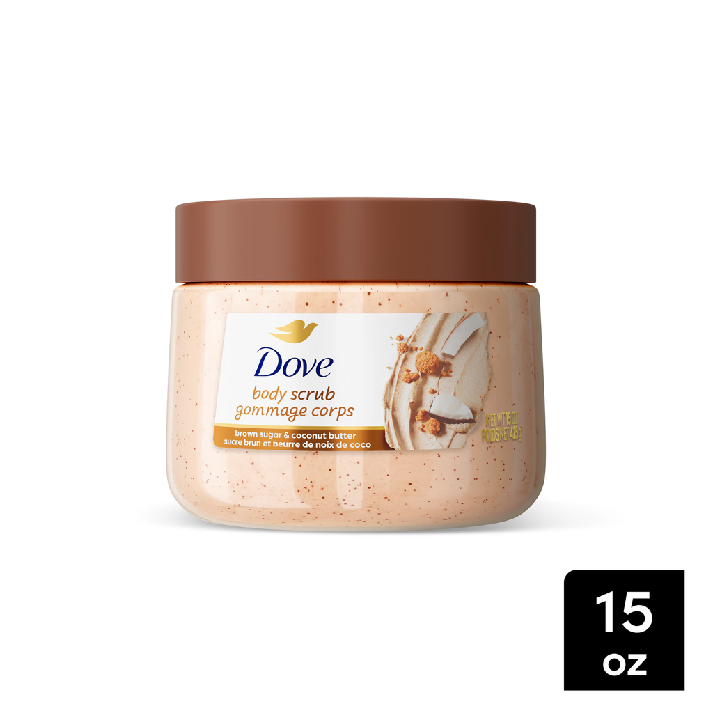 Dove Brown Sugar & Coconut Butter Body Scrub  425gm