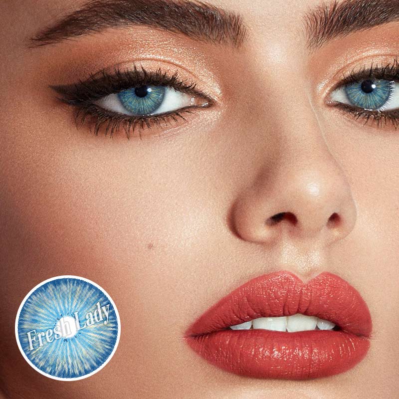 Fresh Lady contact lens - Blue