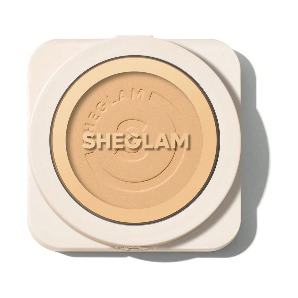 SHEGLAM Skin-Focus High Coverage Powder Foundation-Shell 