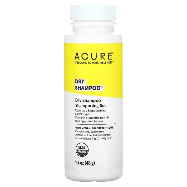 Acure Dry Shampoo All Hair Types Rosemary & Peppermint - 58 g