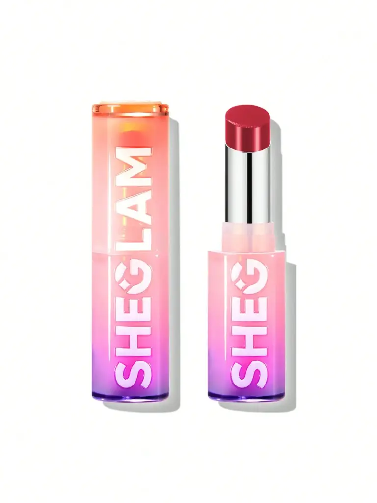 SHEGLAM Mirror Kiss High-Shine Lipstick-A Bold Plan