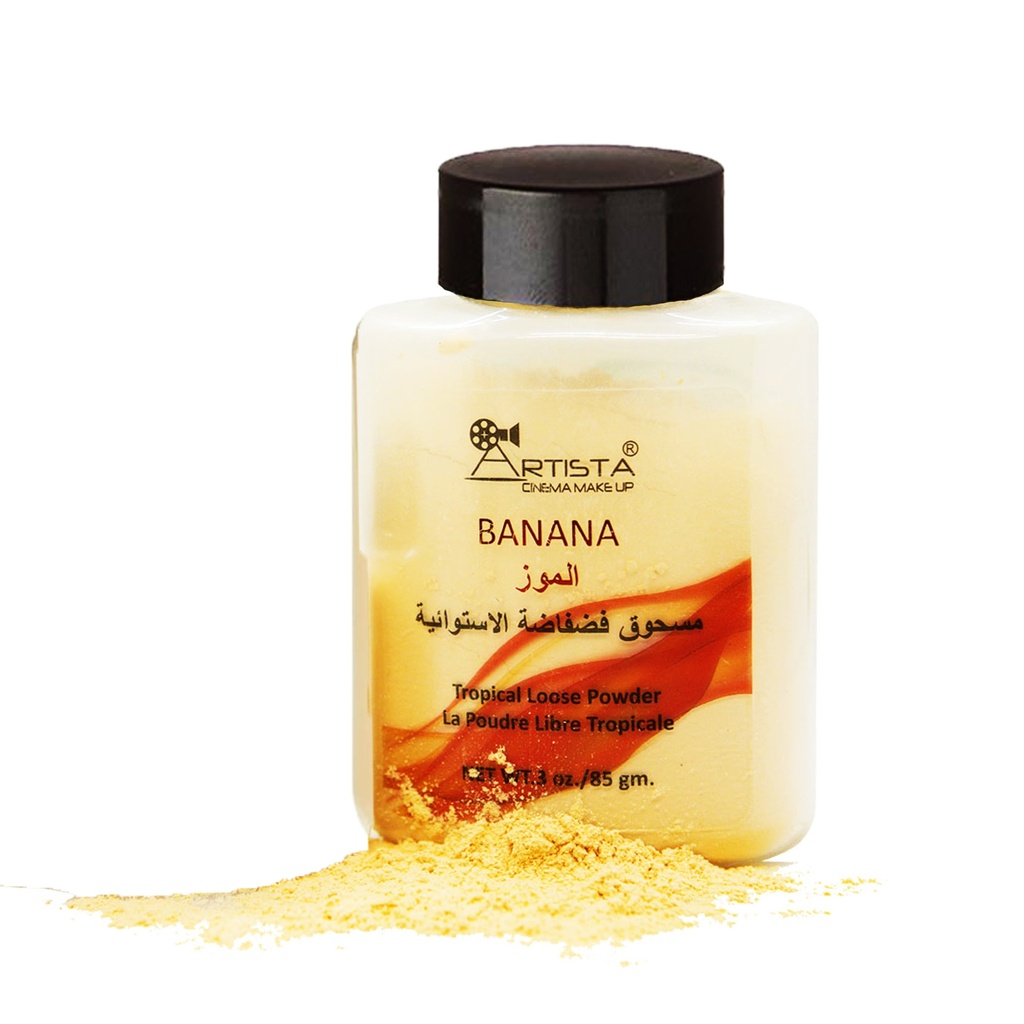 Artista Cinema Makeup Tropical Setting Powder Banana -85 g