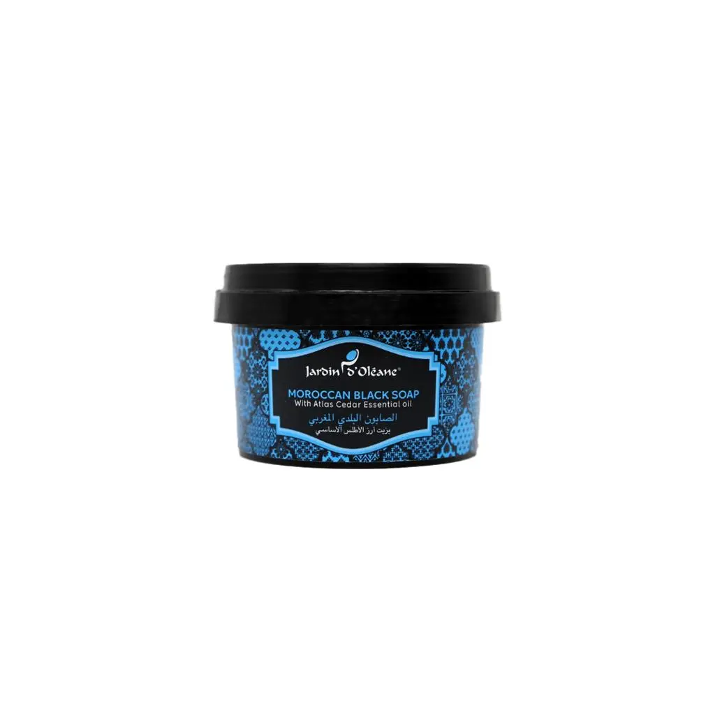 JARDIN MOROCCAN BLACK SOAP 250G ATLAS CEDAR (0169)