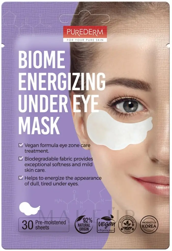 Purederm ADS712 Biome Energizing Under Eye Mask 30s