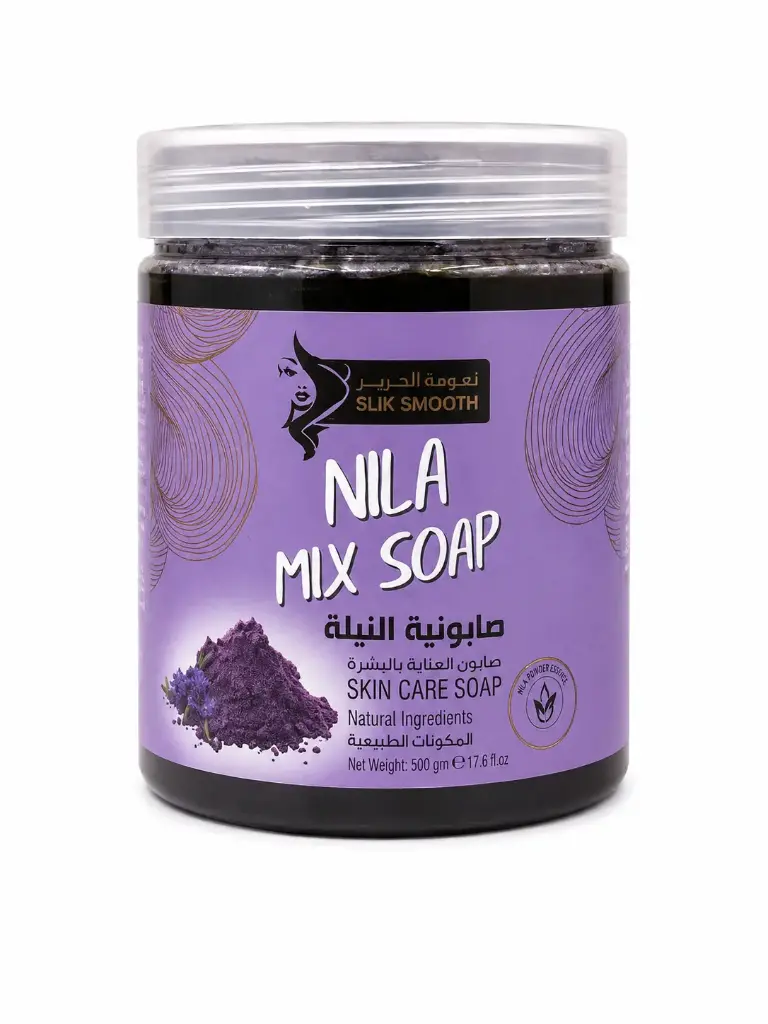 صابونية النيلة (SILK SMOOTH) – 500 جم