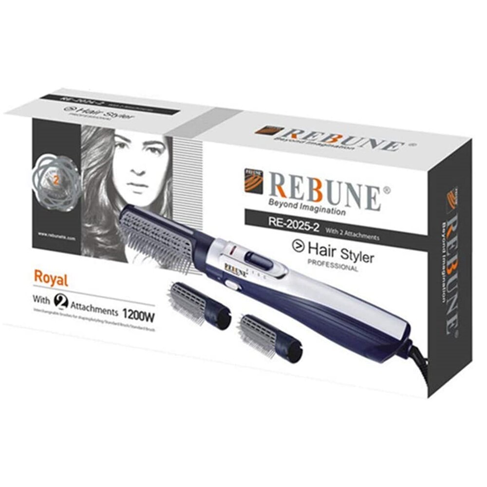 Rebune Hair Styler 3 in 1 Hair Style 1200 Watts - Blue