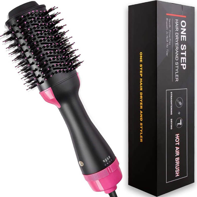 One-Step Hair Dryer & Volumizing Styler 3 in 1 - Pink