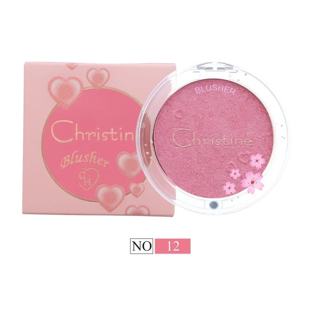 بلاشر احمر خدود من كرستين CH-B2317 color12