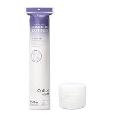 BLUE COTTON PADS (211060T-65) 150PC