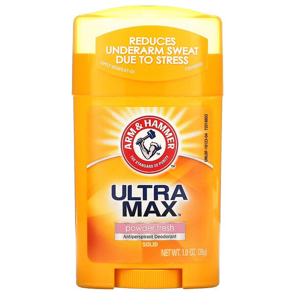 Arm & Hammer Ultra Max Deodorant- Powder - 28g