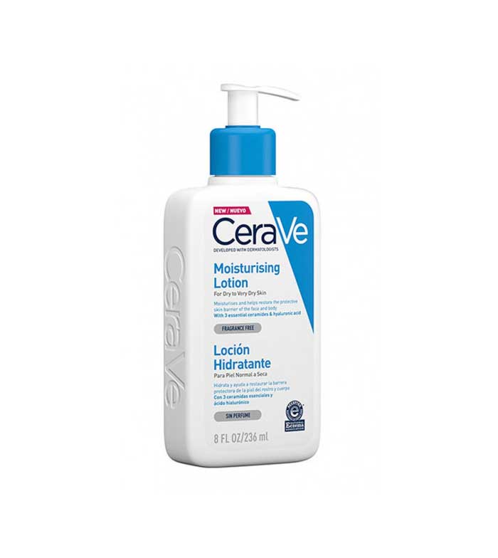 مرطب للبشرة الجافة والجافة جداً من سيرافي - ٢٣٦ مل 