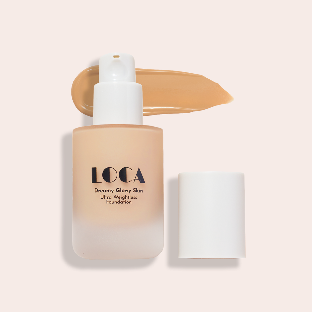 LOCA Dreamy Glowy Skin Ultra Weightless Foundation Creme Brulee - Medium Warm 07 
