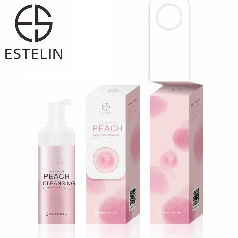 Estelin Peach Facial Cleansing Mousse - 137 ml