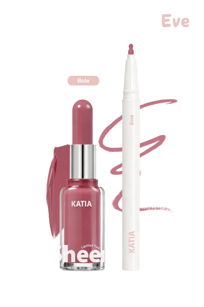 KATIA Lipstick Tint Lip Stain Eve - 01 Bole