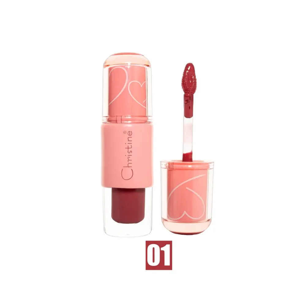 Christine Lip Glow Tint - CH-T2508 color01 Hey Cherry