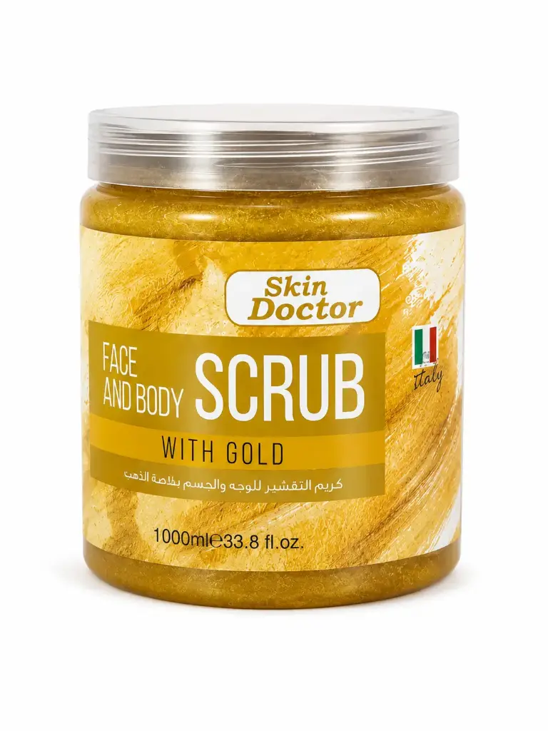Skin Doctor Face and Body Scrub with Gold 1Kg