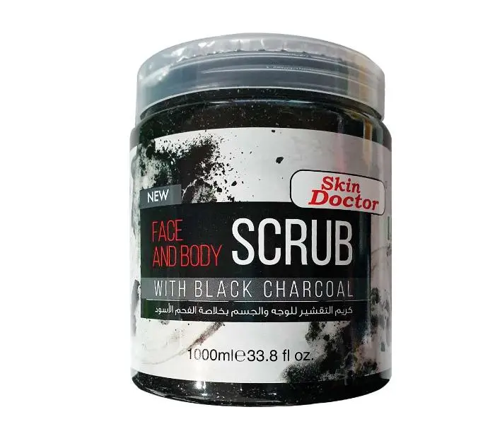 Skin Doctor Face and Body Scrub with Black Charcoal 1Kg