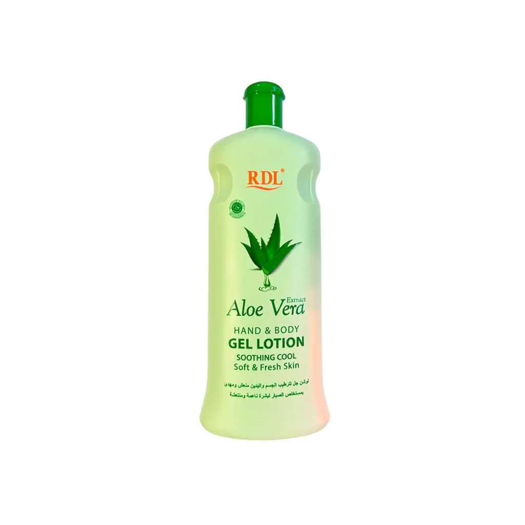 RDL  Soothing Hand & Body Gel Lotion Aloe Vera  600ML
