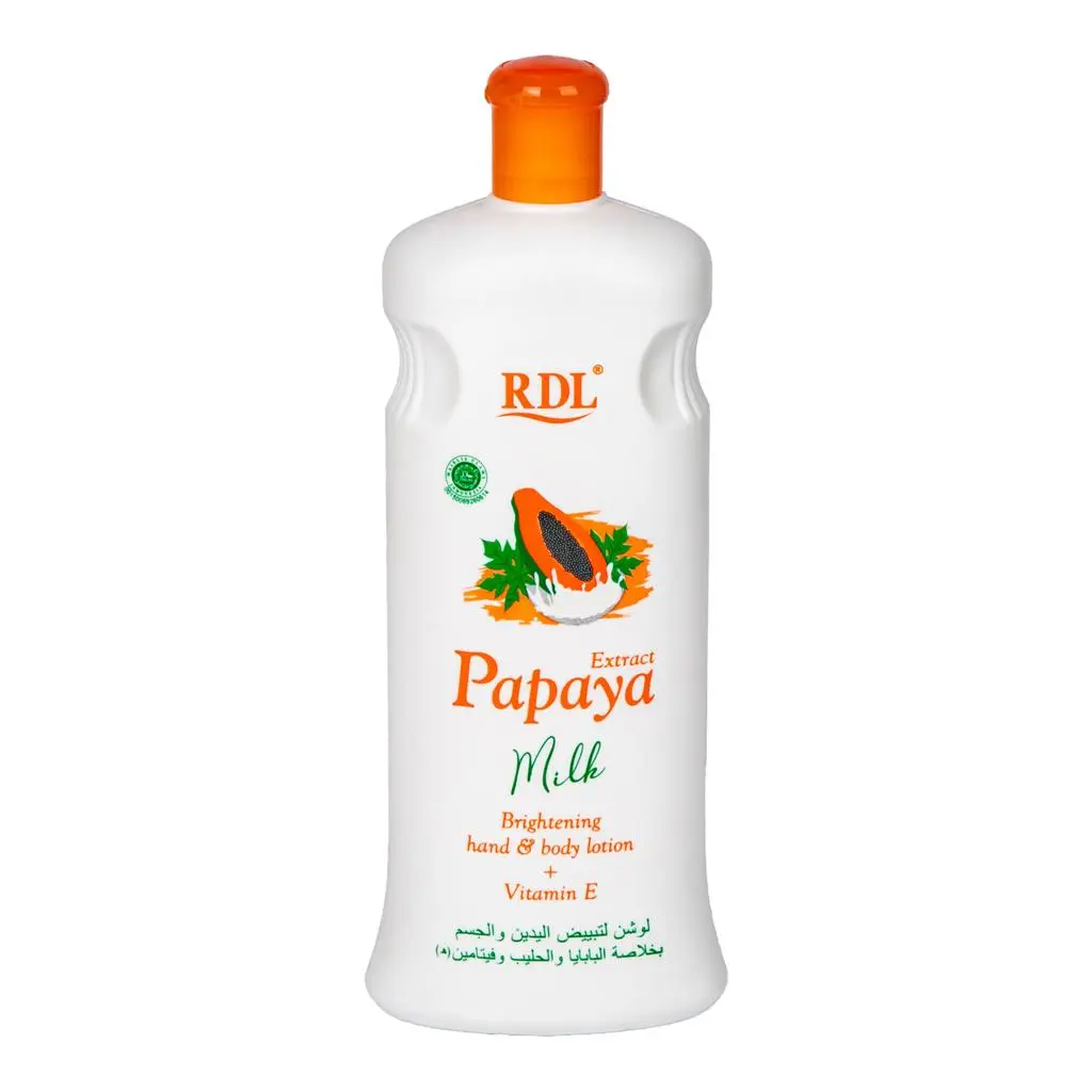 RDL  Brightening Hand & Body Lotion Milk Papaya 600ML