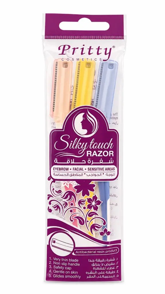 Pritty Silky Touch Razor 3Pc 