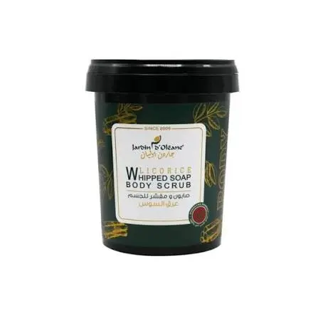 Jardin Argan Oil Whipped Soap Body Scrub 500G - Licorice (2506)
