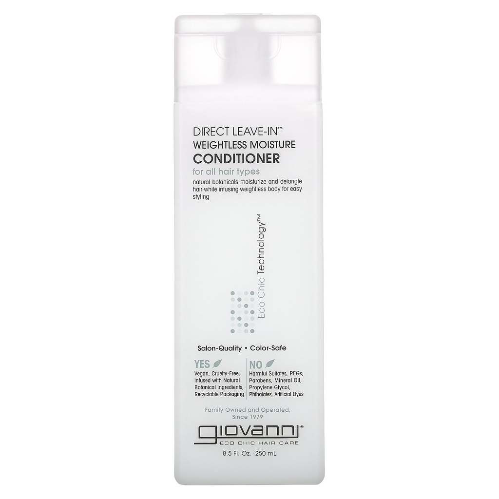 Giovanni Direct Leave-In Weightless Moisture Conditioner - 250 ml