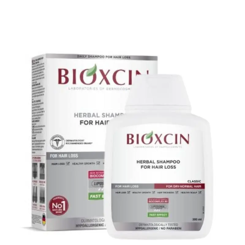 Bioxcin Herbal Shampoo for Hair Loss for Dry/Normal Hair 300 ml