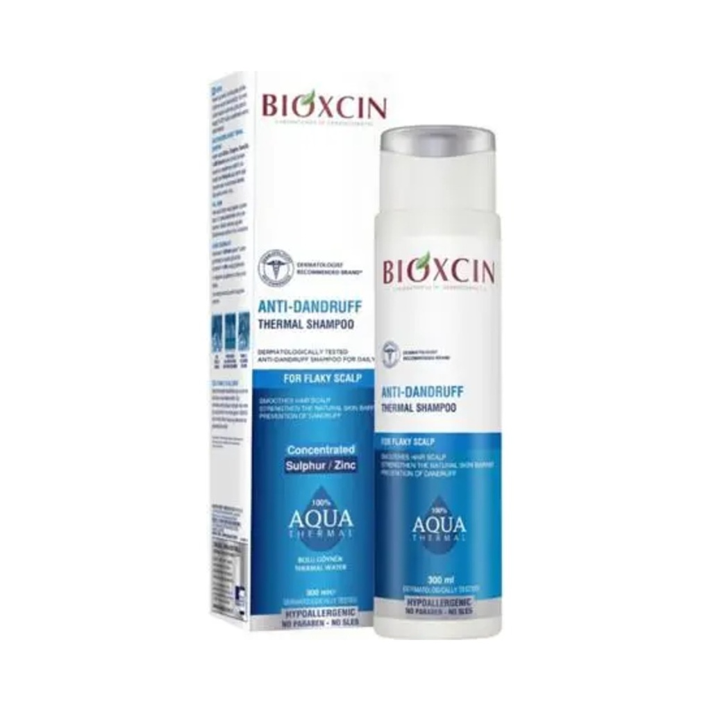 Bioxcin Aqua Thermal Anti Dandruff Shampoo 300ml