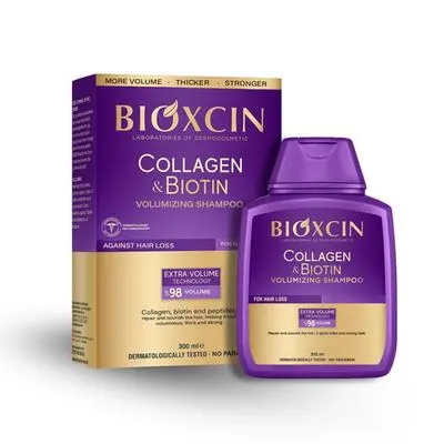 Bioxcin Collagen & Biotin Volumizing Shampoo 300 ml