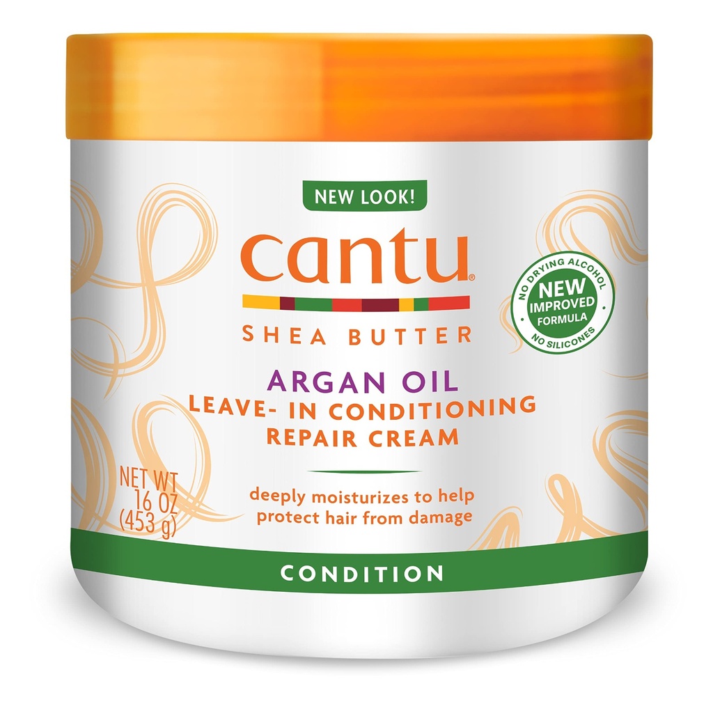 Cantu Leave-In Conditioning Repair Cream With Argan Oil - 453g