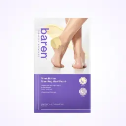 Baren Shea Butter Ultra Moisturizing Sleeping Heel Patch – 10 Patches (5 Pairs)