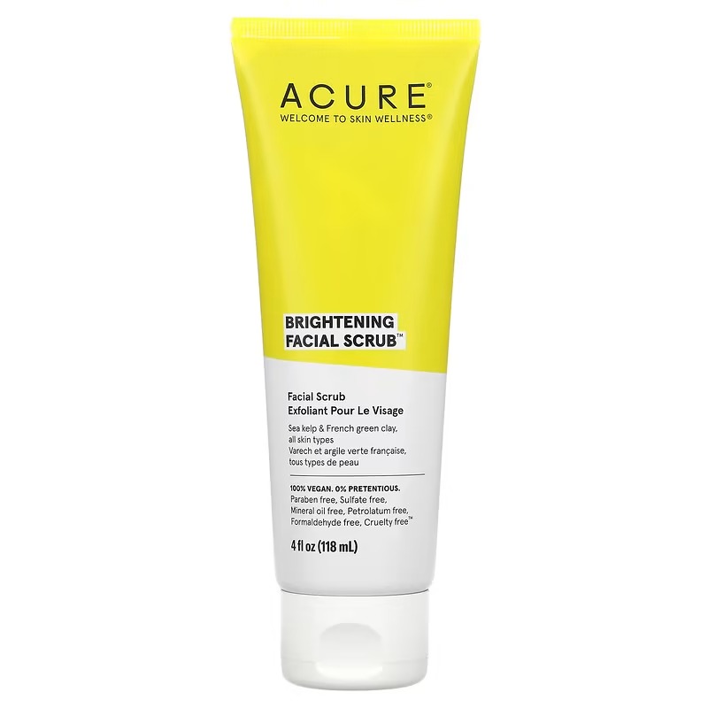 Acure Brightening Facial Scrub - 118 ml