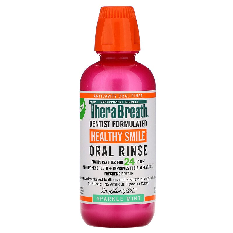 TheraBreath Anticavity Oral Rinse Sparkle - 500 ml