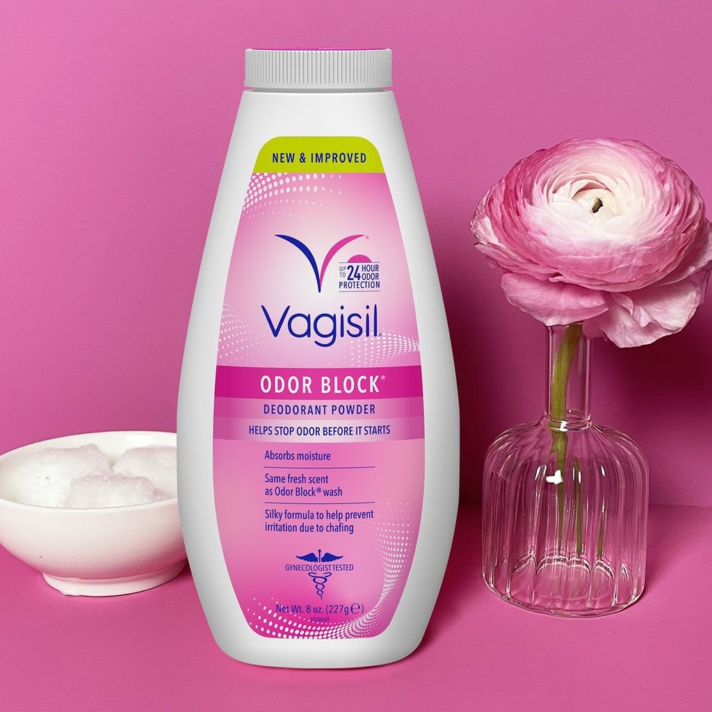 Vagisil Odor Block Deodorant Powder - 227g