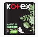 Kotex Natural Maxi Thick - 26 Pads