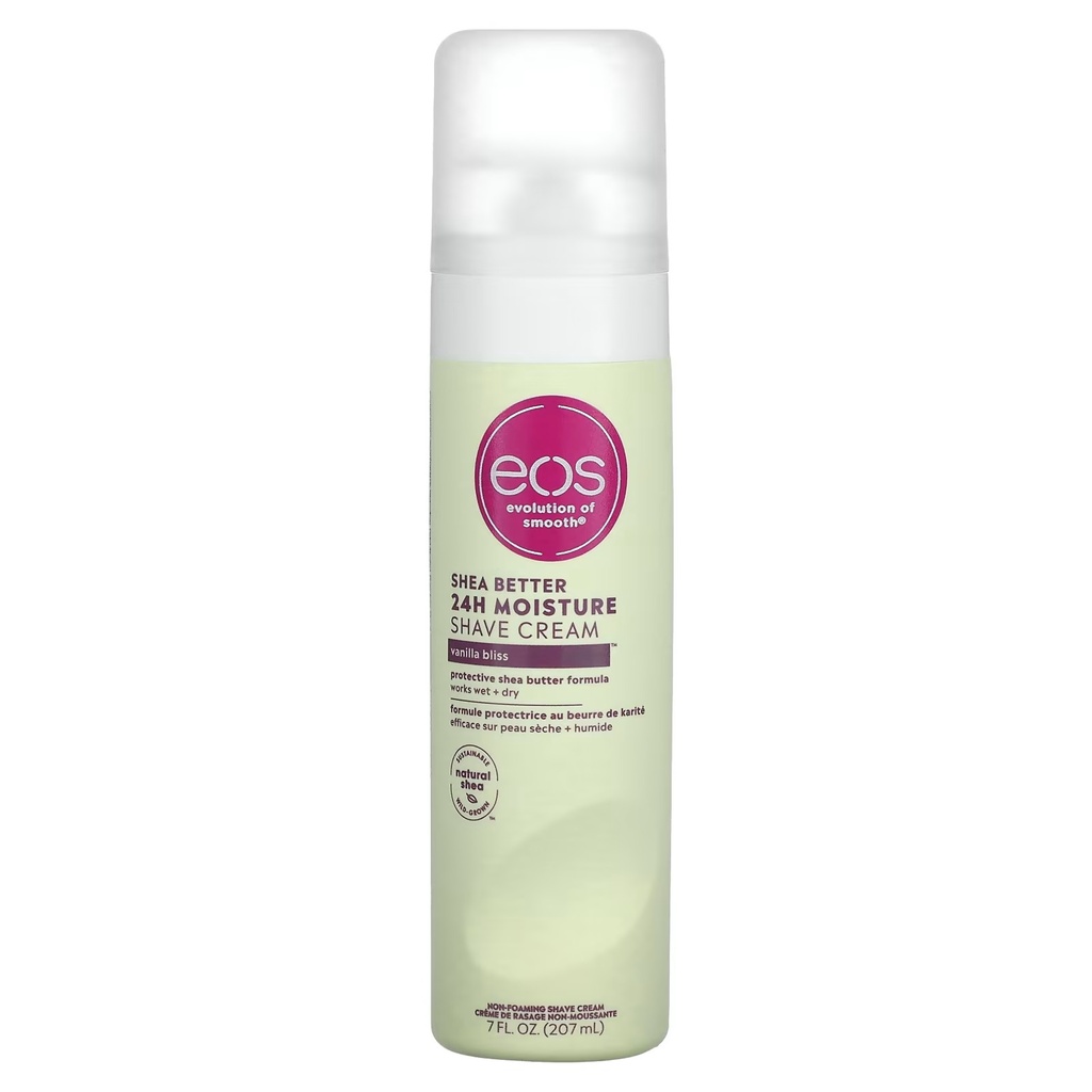 [أي أو أس/ eos] eos Shave Cream Vanilla Bliss - 207 ml