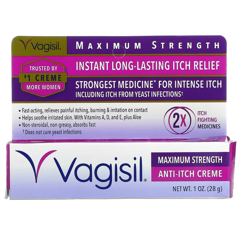 [فاجسيل / Vagisil] كريم مضاد للحكة فعالية قصوى - 28 جم