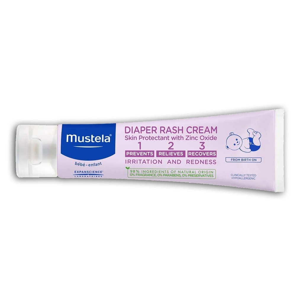 [موستيلا / mustela] كريم الطفح الجلدي الناتج عن الحفاضات من موستيلا - 108 جم