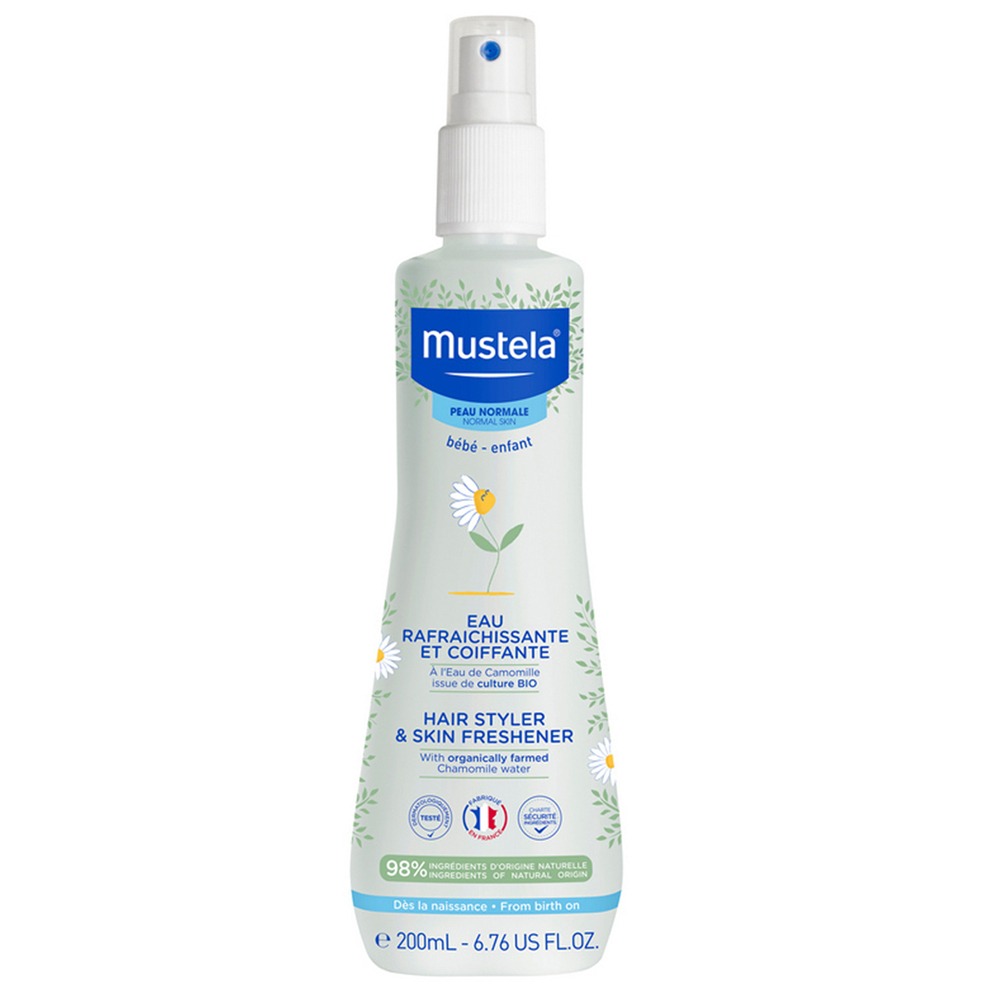 [موستيلا / mustela]  Mustela Hair Styler & Skin Freshener - 200 ml 