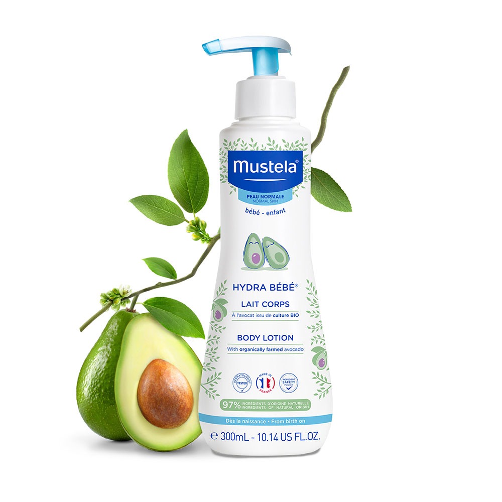 [موستيلا / mustela] لوشن للجسم بالأفوكادو للأطفال للبشرة العادية من موستيلا - 500 مل